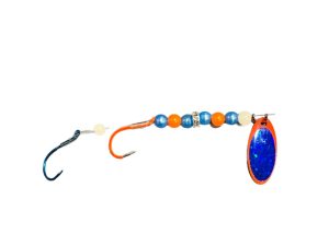 Nebo Trolling Spinner Blue and Orange